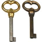 Furniture Key No.13 Iron / pc