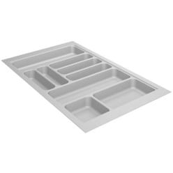 OrgaTray 440 silver trimmable cutlery tray for drawer interior width 1091 to 1150 mm depth 441 to 520 mm