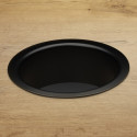 Anneau de passage encastrable Ø180 noir mat / pce