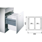 Cox Base-2 LM 600 mm Waste...