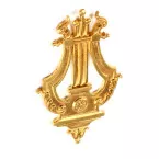 EMPIRE OB707 Polished Brass Pattern 122x75mm per Piece