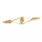 EMPIRE OB212 Polished Brass Furniture Decoration 188x43mm per Piece