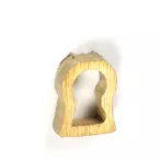 Schroefdraad rozet  4321 brons n°1 / Pce
