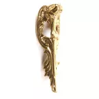 Poot Louis XV OB700 gepolijst messing 120x33mm / Pce