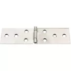 Charnière à noeud roulé 120x33mm inox / pce