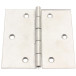 Rolled Pin Hinge 80x80mm Stainless Steel per piece