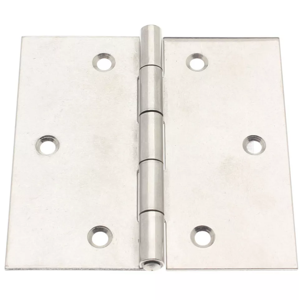 Rolled Pin Hinge 80x80mm Stainless...
