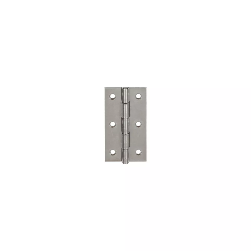 Charnière à noeud roulé 50x31mm inox...