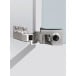 Charnières de porte en verre ET 5160 Hettich pour porte en applique / pce