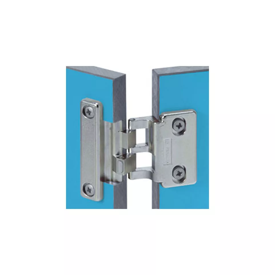 Flat hinge for thin or laminated...