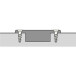 Hoekscharnier Sensys 8639i W45 95° vernikkeld, opschroefbaar, met soft-close functie en zelfsluitend, voor inliggende deuren / p
