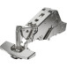 Sensys 8657i 165° Nickel-Plated Clip-On Hinge (Ø10x6mm), with Soft Close and Self-Closing, for Door
