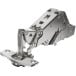Hettich Sensys 8657i 165° Nickel-Plated Screw-On Hinge with Soft Close and Self Closing for Half Overlay Doors per piece