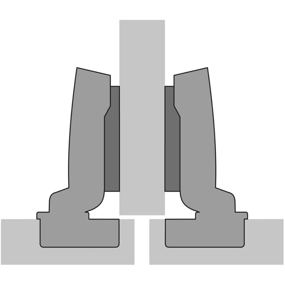 Charnière Sensys 8675 110° nickelée,...