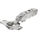 Sensys 8646i 110° Nickel Plated Screw-On Hinge with Damper and Auto-Close for Overlay Doors from 10mm