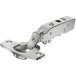 Sensys 8646i 110° vernikkeld opschroefscharnier met soft-close functie en zelfsluitend, voor opliggende deuren vanaf 10mm dik / 
