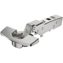 Sensys 8645i 110° vernikkeld Fix snelmontage scharnier (Ø10x6mm), met soft-close functie, voor halfinliggende deuren / pce