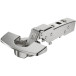 Sensys 8645i 110° vernikkeld Fix snelmontage scharnier (Ø10x6mm), met soft-close functie, voor halfinliggende deuren / pce
