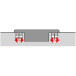 Sensys 8645i 110° vernikkeld snelmontage Flitsscharnier (Ø10x11mm), met soft-close functie, voor inzetdeur / pce