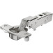 Sensys 8645i 110° vernikkeld snelmontage Flitsscharnier (Ø10x11mm), met soft-close functie, voor halfinliggende deuren / pce