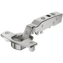 Sensys 8645i 110° vernikkeld snelmontage Flitsscharnier (Ø10x11mm), met soft-close functie, voor opbouwdeuren / pce