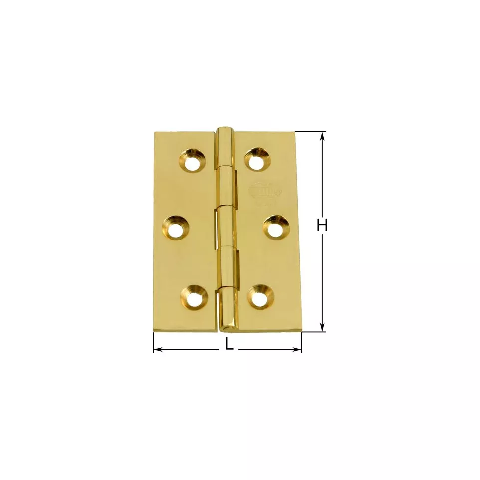 Rectangular Rolled Knuckle Hinge No....