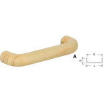 U handle wood Ø12x96mm...