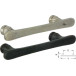 Handgreep PURE britannium elipse 128mm verouderd ijzer / pce