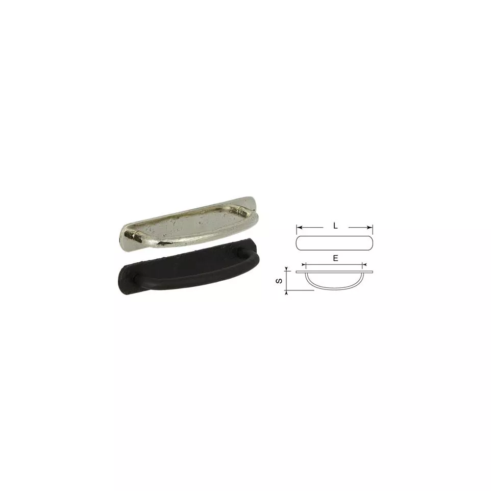 PURE britannium retro handvat 96mm...