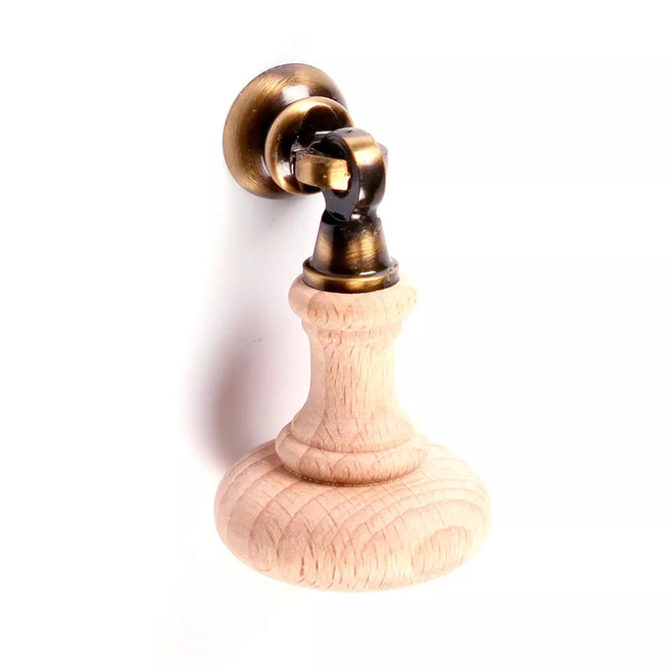 Pendant JB68 bois support bronze / Pce