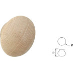 Ronde knop bol 585 Ø 60mm...