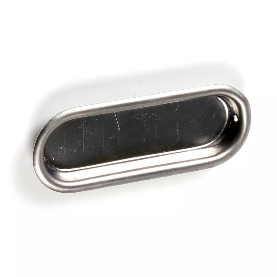 Poignée à entailler 68 95x35 inox / Pce