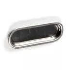 Poignée à entailler 68 95x35 inox / Pce
