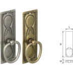 Brass Ring on Plate No.1162...