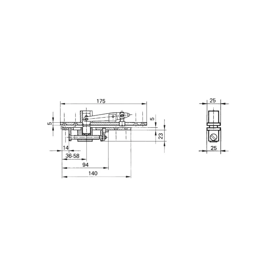 GEZE Pivot Hinge for Double-Action...