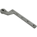 Bras inférieur Geze simple action pour TS 550 bois et métal / pce