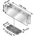 Dorint DFG883 Hydraulic Glass Pivot Hinge with 90° Hold Open Stainless Steel (Force 3) per piece