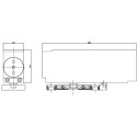Dorint DFG895 Hydraulic Concealed Pivot Door Closer Force 5 per piece