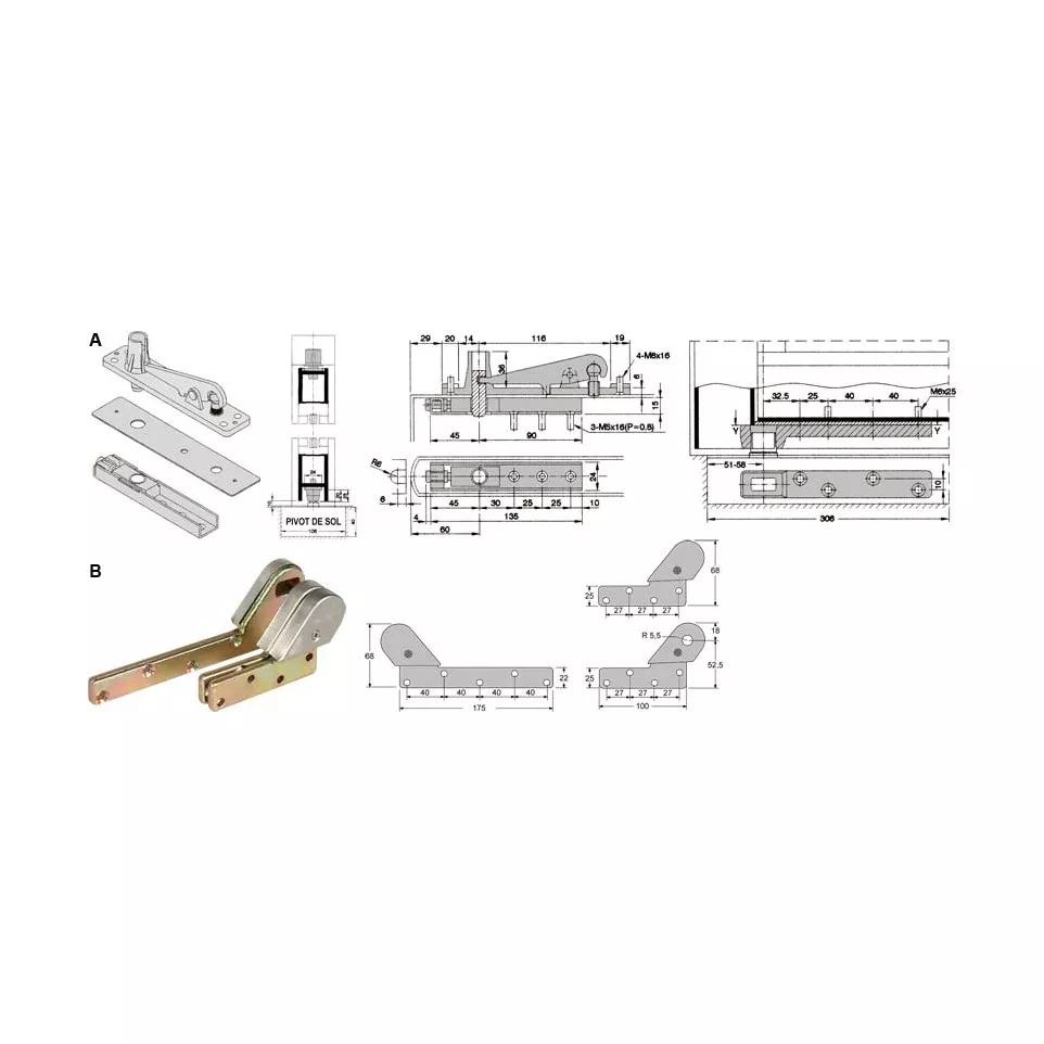 Complete Double-Action Arm Kit for...