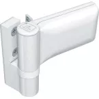 Dr. Hahn KT-EV Door Hinge Cover 22-27mm RAL 9001 per piece