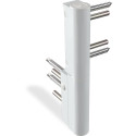 Paumelle à rouleau KT-RKN 2 lames à broche longue pour chant 0° vantail max 90 Kg Noir Mat / pce
