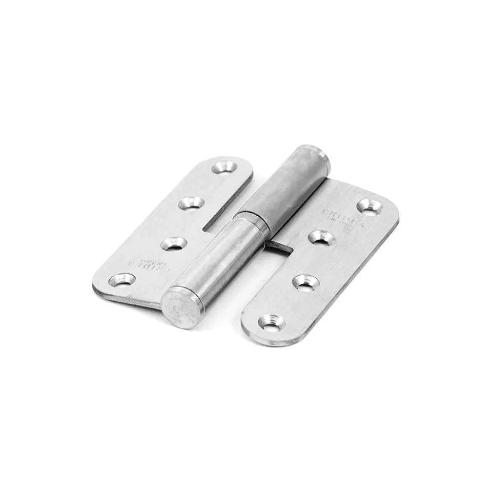 Paumelle inox 100x86 noeud Ø16 avec...