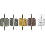Stalen scharnier 80 x 80...