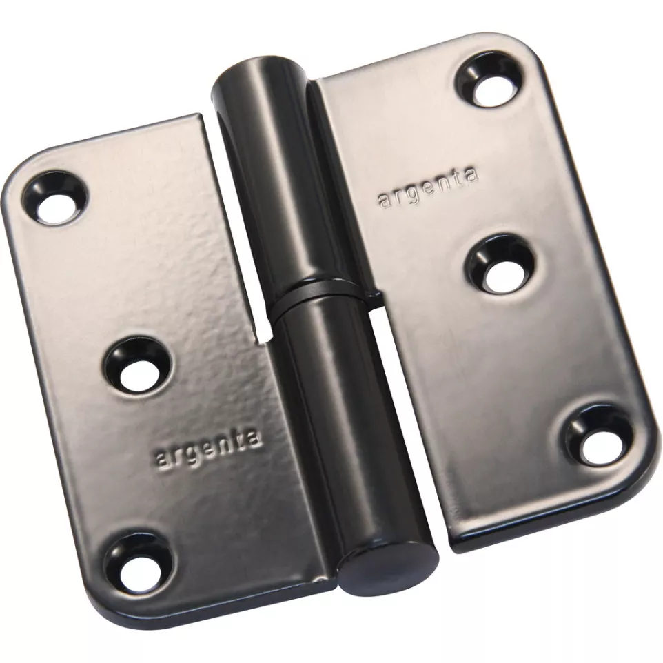 Argenta Aluminum Hinge 80x80 mm Black...