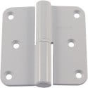 Paumelle alu Argenta 80x80 A blanc RAL 9010 gauche / pce