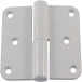 Argenta aluminium scharnier 80x80 A wit RAL 9010 links / pce