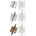 Aluminum Paumelle Hinge...