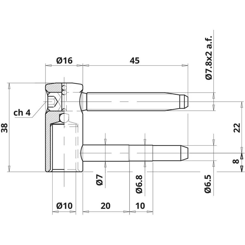 Otlav Exacta 495 3D Adjustable Zinc...