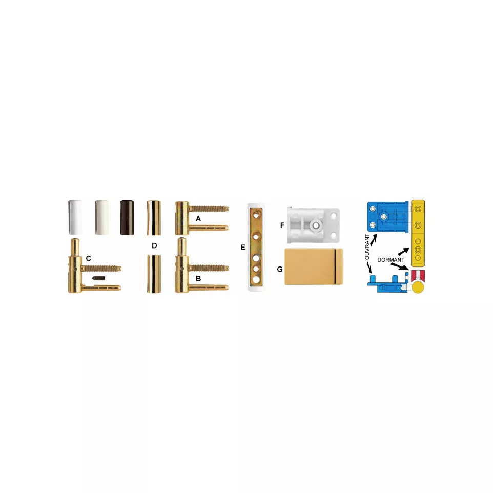 Otlav Exacta 495 3D Adjustable Hinge...