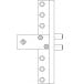 Sjabloon voor Ursus 3D plug Ø16mm voor PVC deur / pce